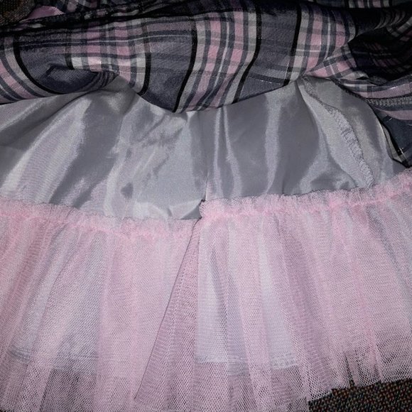 Flower Girl? Youngland EUC Plaid Taffeta Dress, 12m - Picture 4 of 10